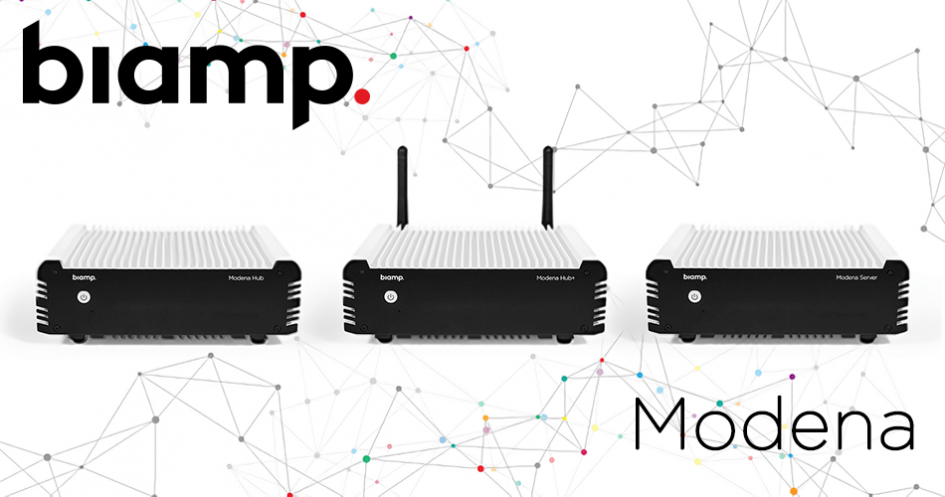 Biamp Modena Auditorios con Tesira, Modena, y Community #separator_sa #site_title