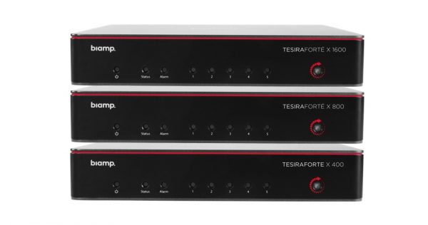 Procesadores Biamp TesiraForté X